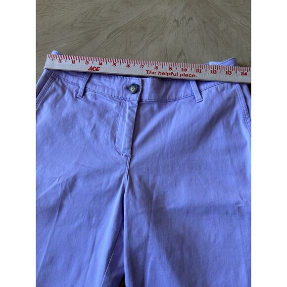 Tommy Bahama Women's 4 Bermuda Shorts Cotton Tencel Pockets Beach Preppy 80s 90s - Picture 4 of 10